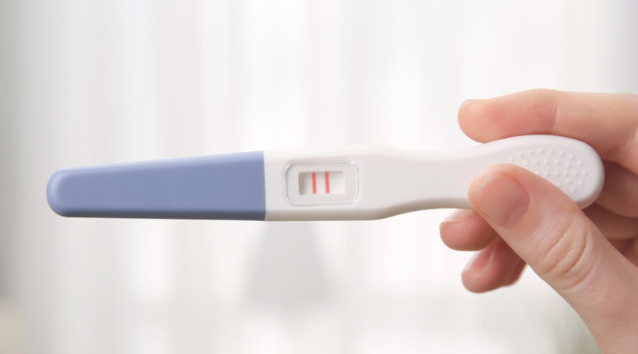 ظهور الحمل في الاختبار المنزلي متى الموعد الأفضل له